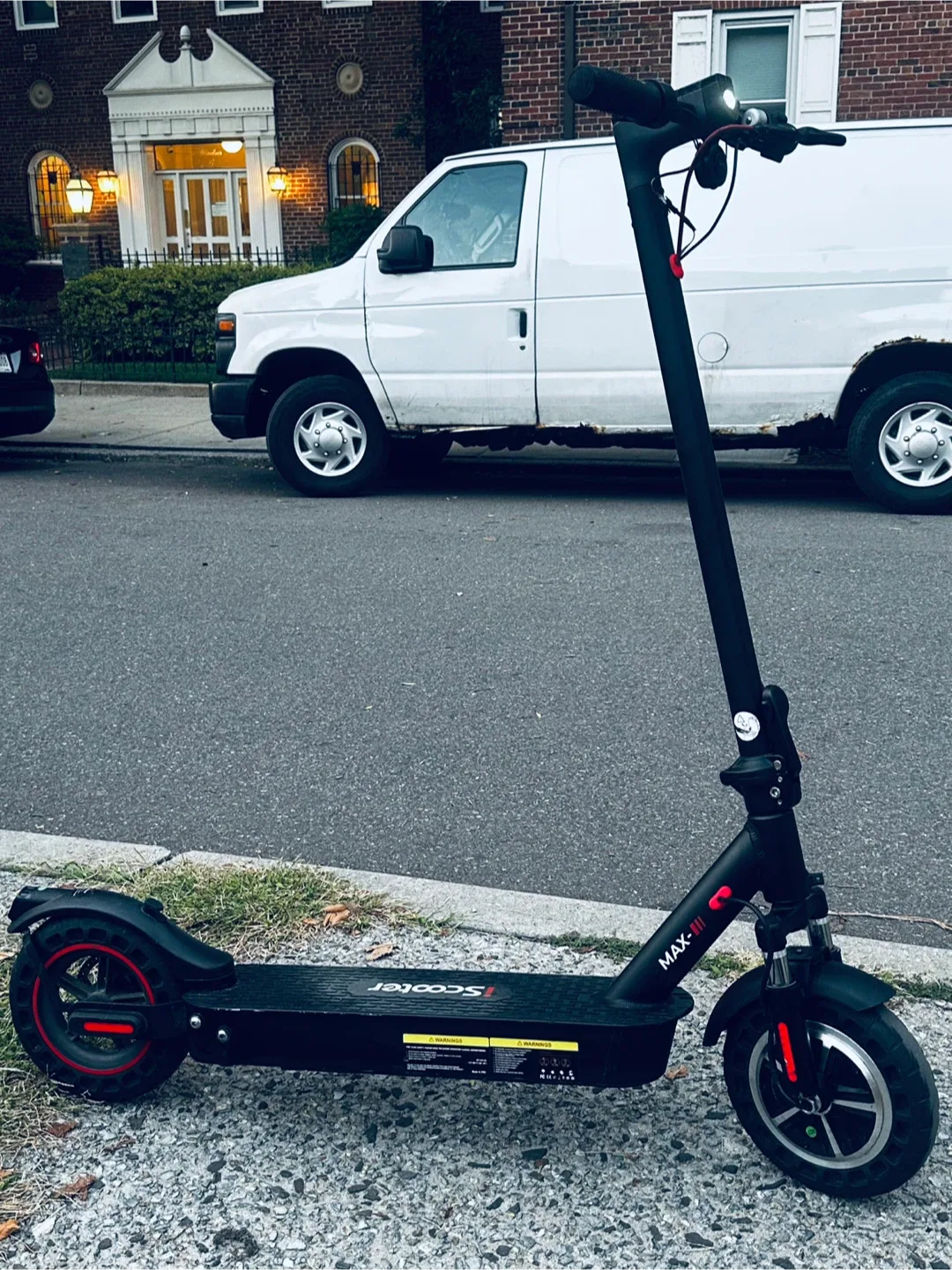 MAX-all iScooter Electric Scooter - Black run fast 25mph image indicator(7)