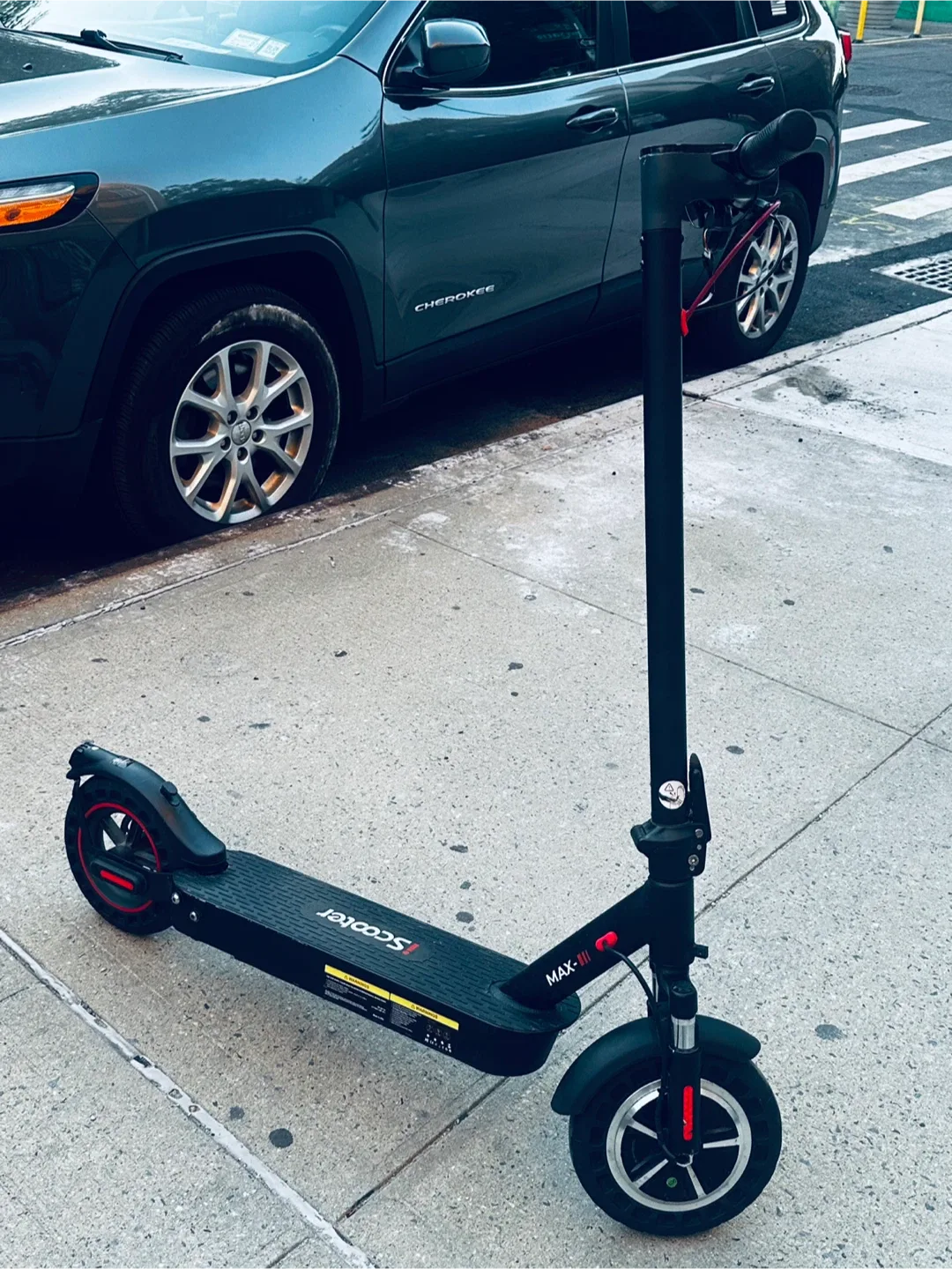 MAX-all iScooter Electric Scooter - Black run fast 25mph image indicator(10)