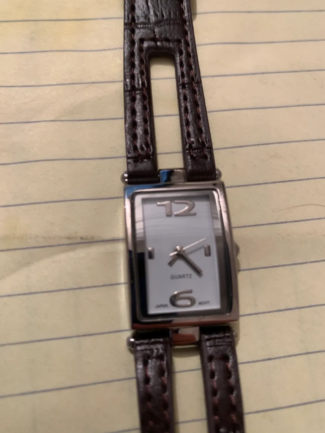 ACC Quartz Watch with Brown Leather Band thumbnail
