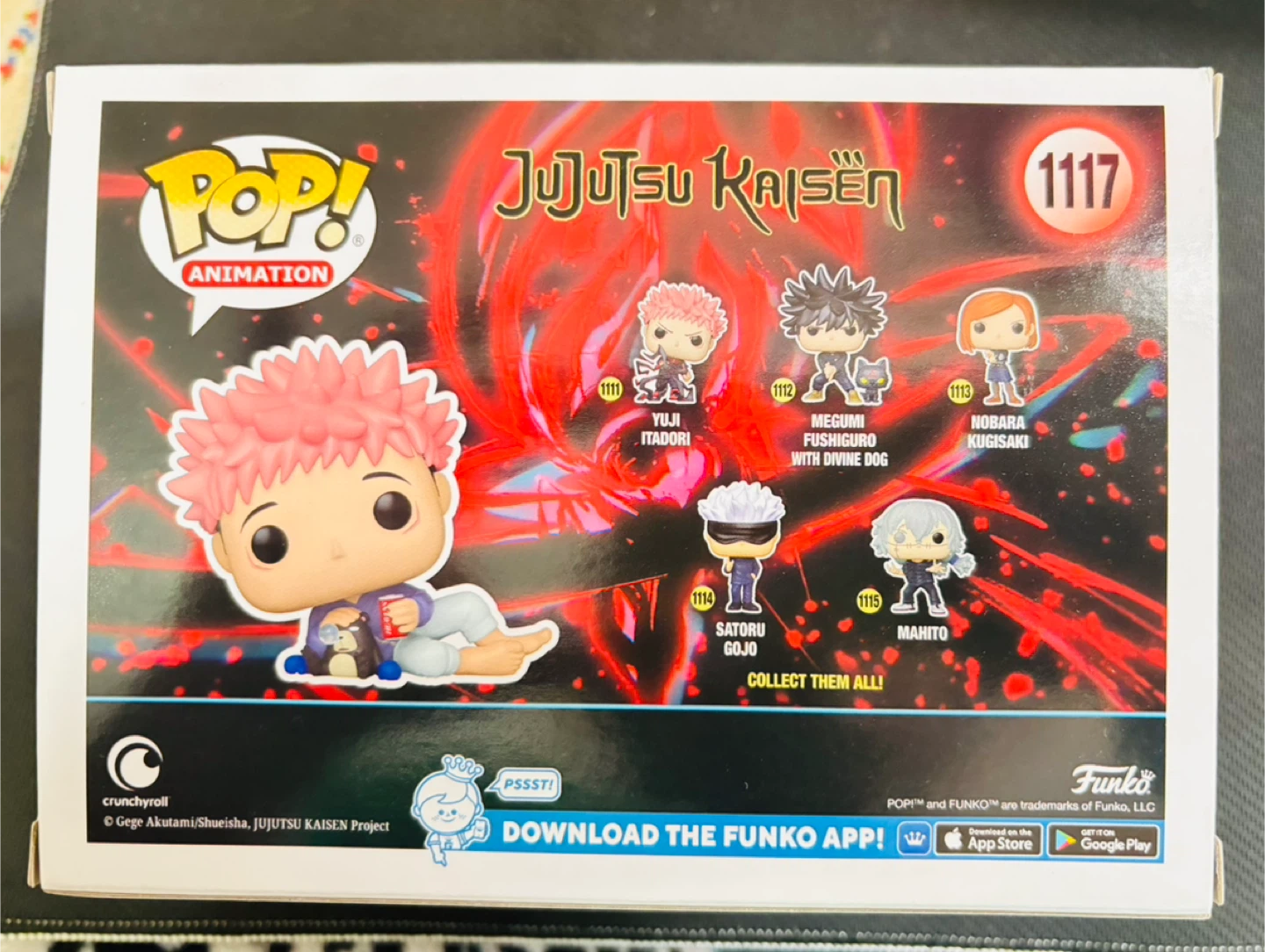 Funko Pop! Animation Jujutsu Kaisen Yuji Itadori #1117 - photo 3