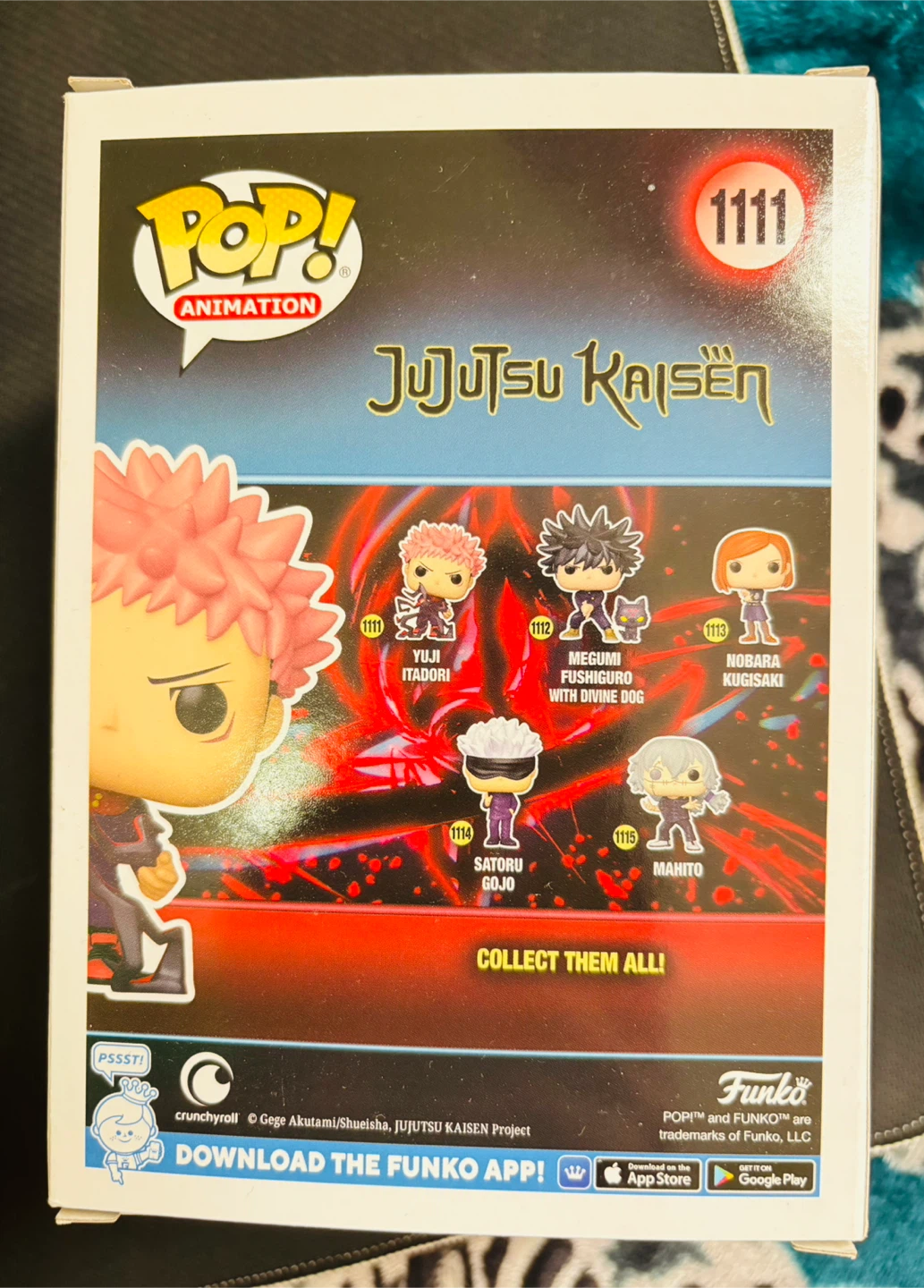 Funko Pop! Animation Jujutsu Kaisen Yuji Itadori #1117 - photo 2