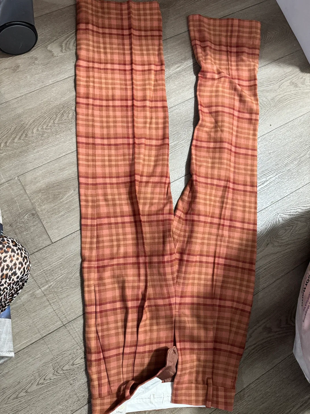 Wilfred Plaid Pants - Size 0 thumbnail