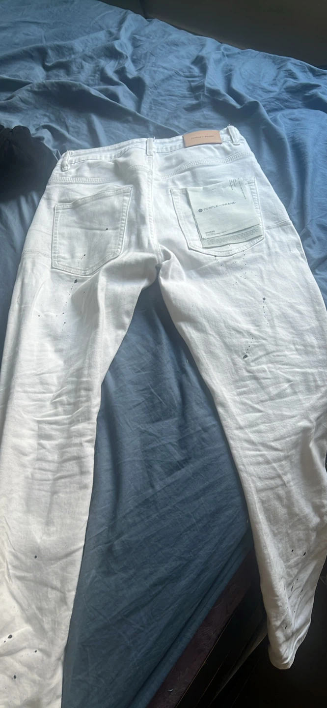 Purple Brand White Jeans - photo 3