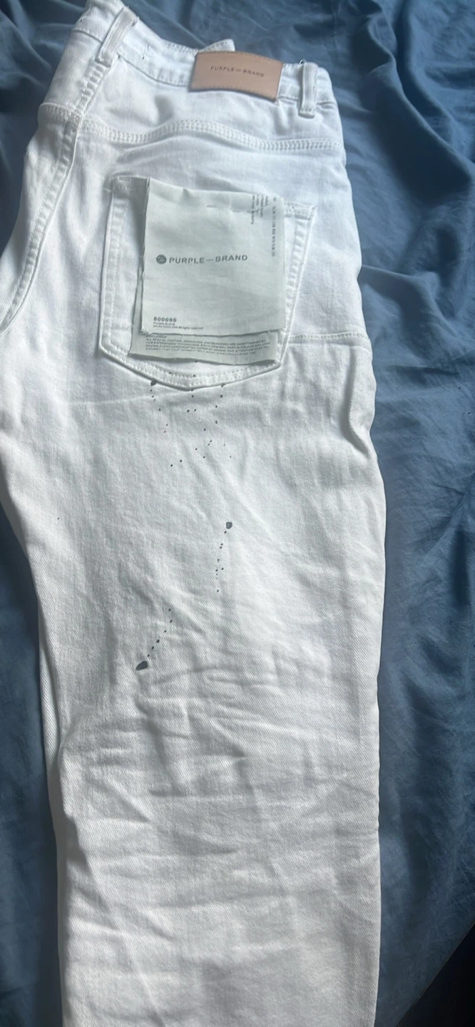 Purple Brand White Jeans - photo 2