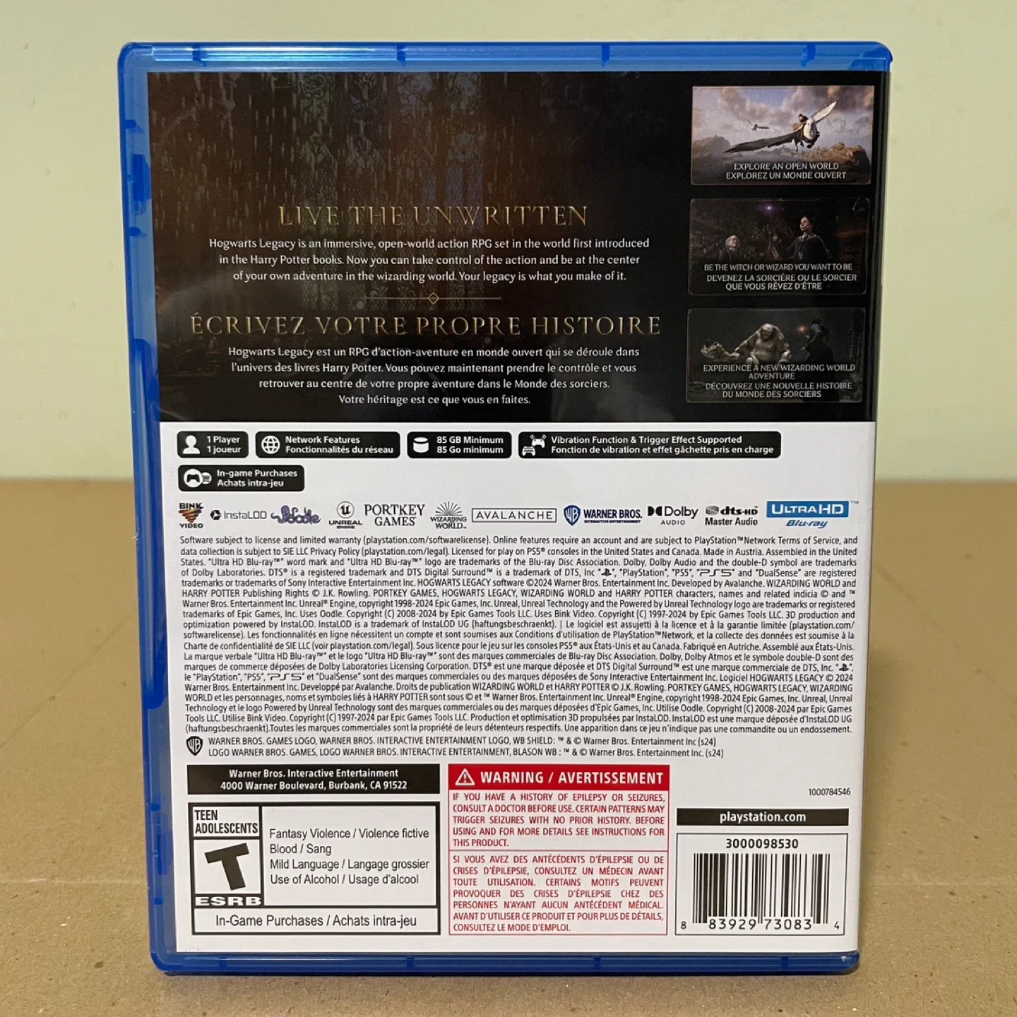 Hogwarts Legacy PS5 Game image indicator(3)