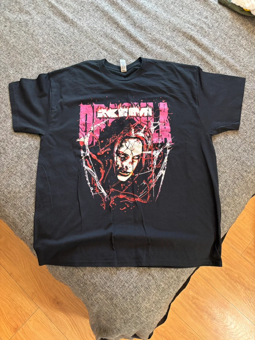Gildan XL Black Exhumed Band T-Shirt thumbnail