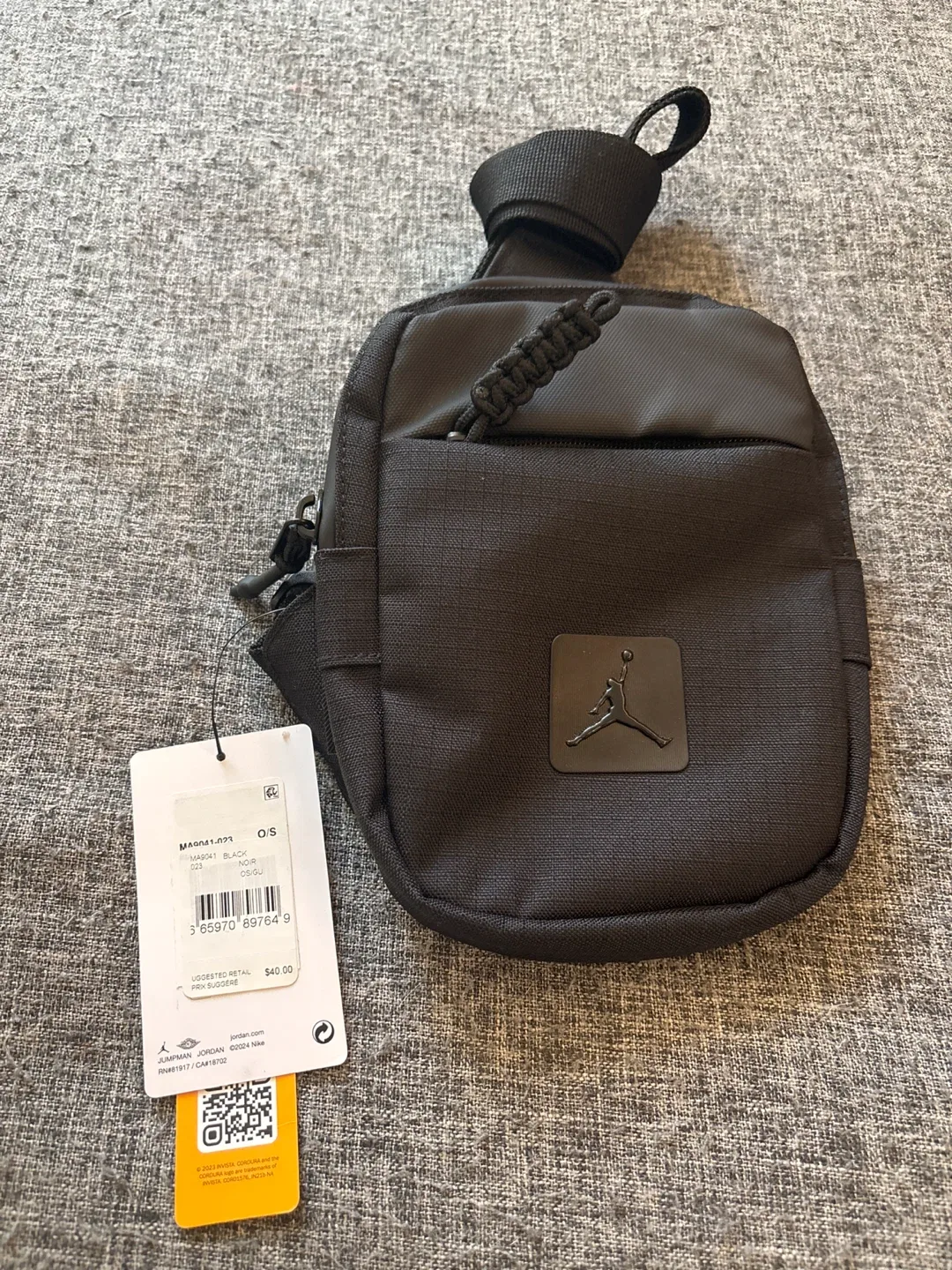 New Jordan MA9041 Black Sling Bag thumbnail