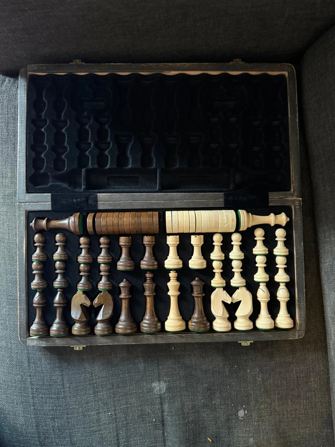 Puecrof Wooden Chess Set with Box - photo 3