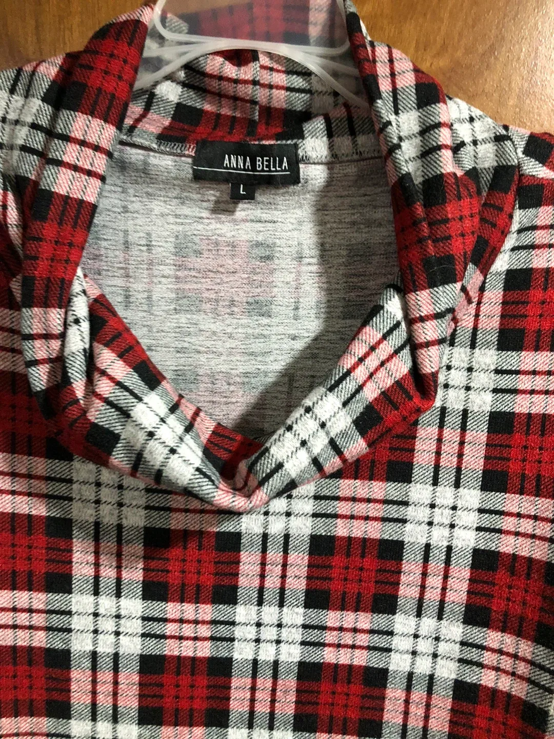 Anna Bella Plaid Dress - Size L image indicator(2)