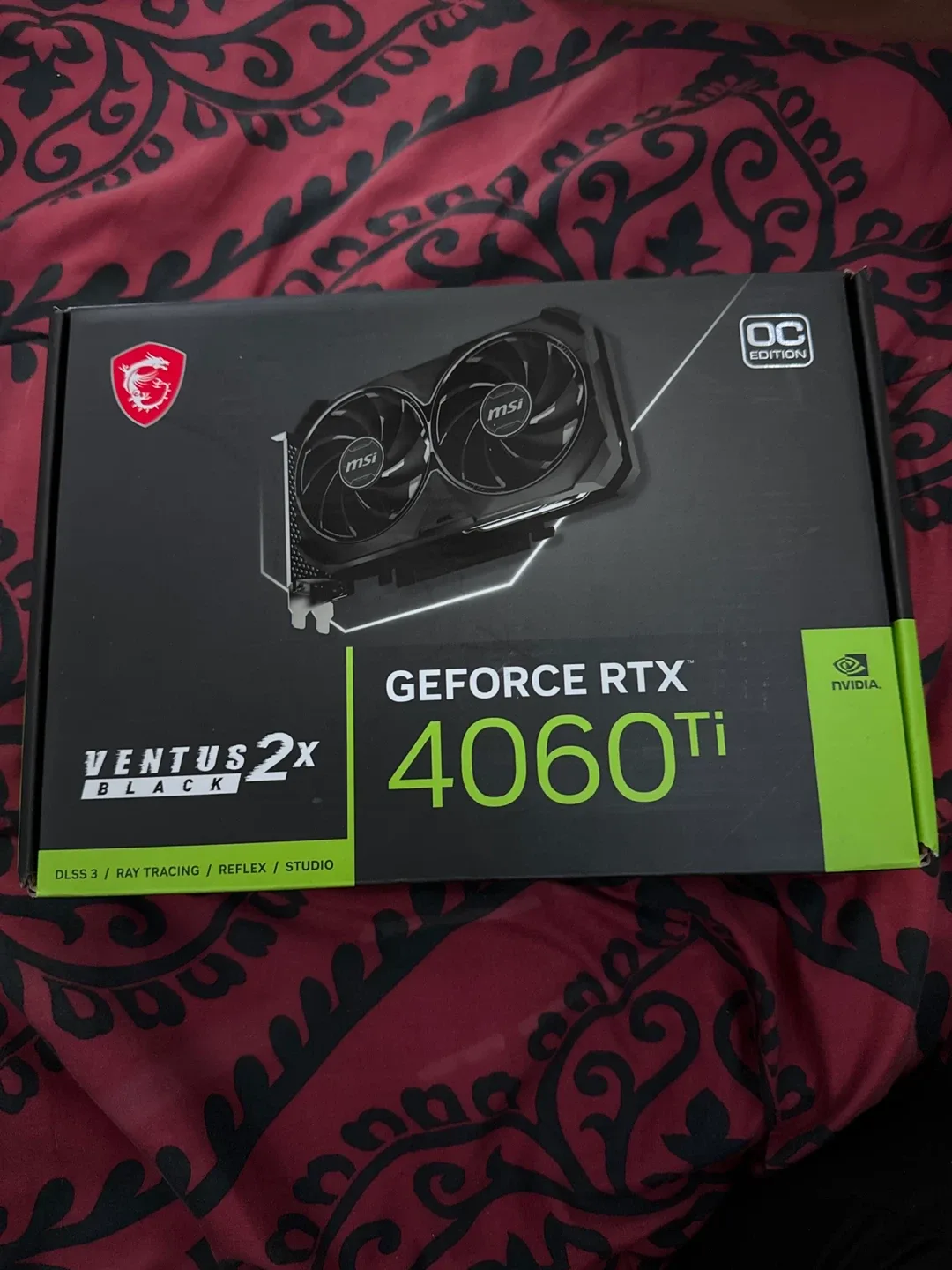 MSI GeForce RTX 4060 Ti Ventus 2X Black OC Edition image indicator(2)