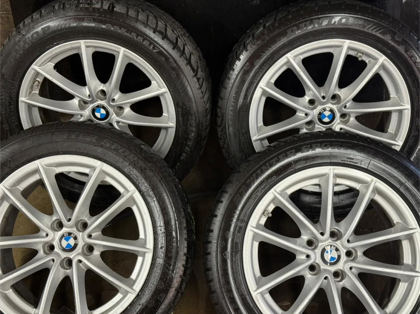 BMW Rims with Dunlop SP Winter Sport Tires image indicator(2)