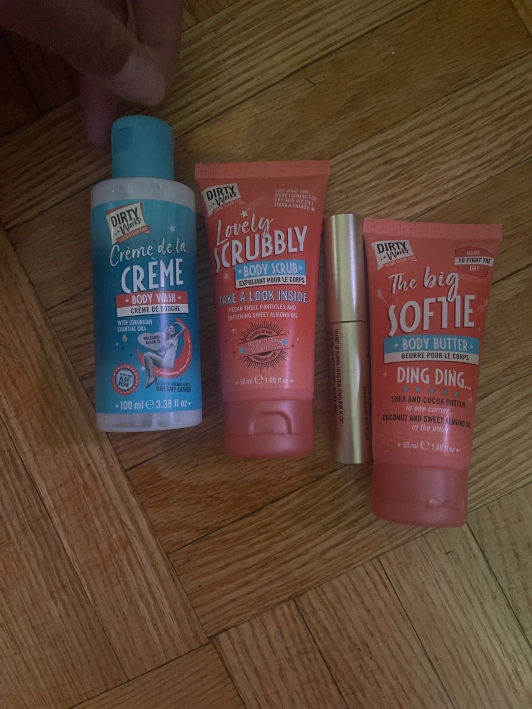 Dirty Works Body Wash, Scrub, Butter