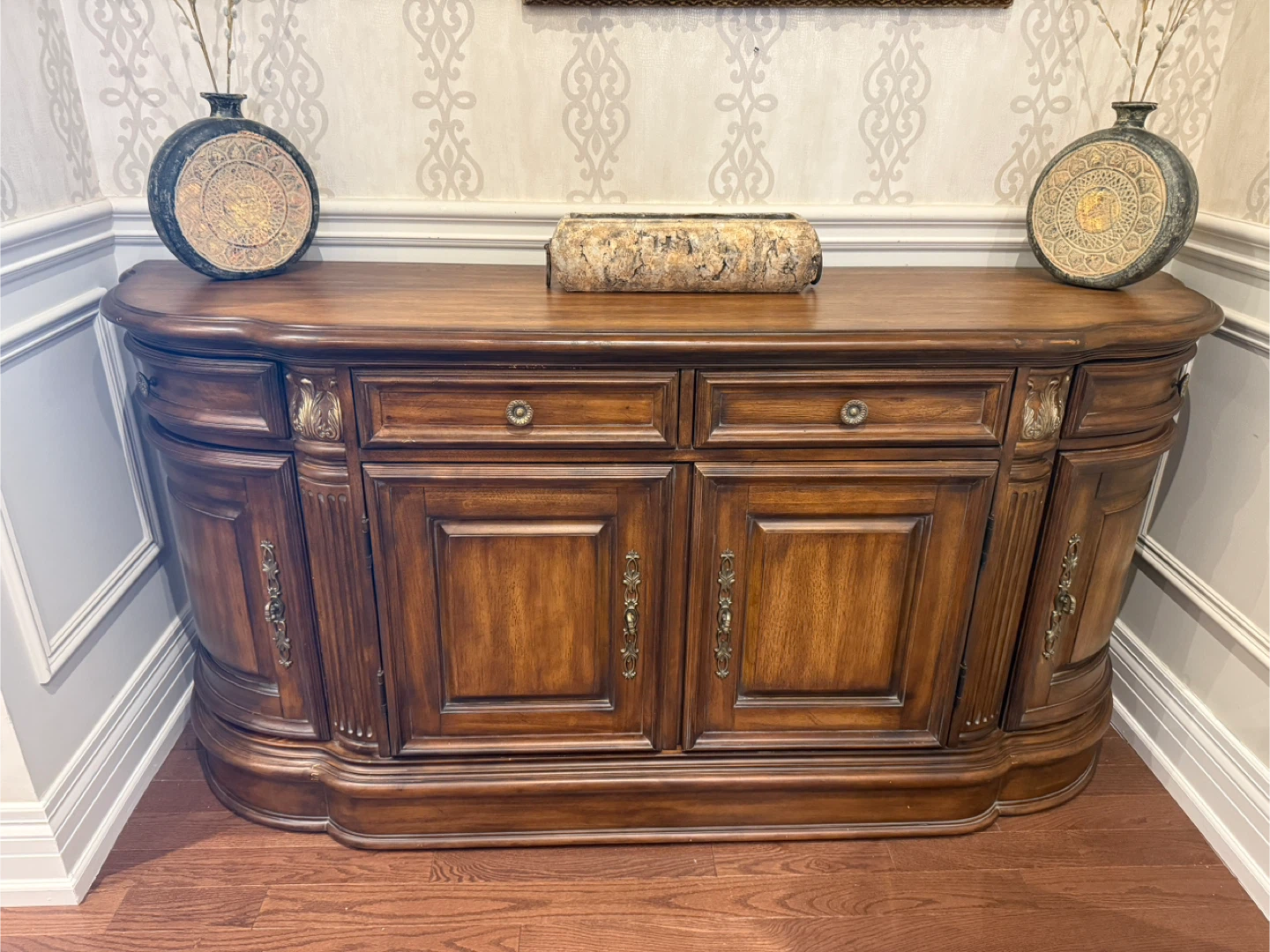 Solid Wood Buffet Cabinet