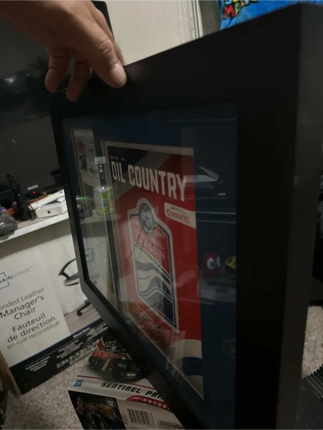 Framed Edmonton Oilers Inaugural Season Collectible image indicator(4)