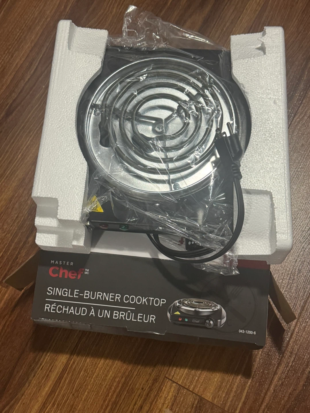 brand new Electric Stove MASTER Chef Single Burner Hot Plate