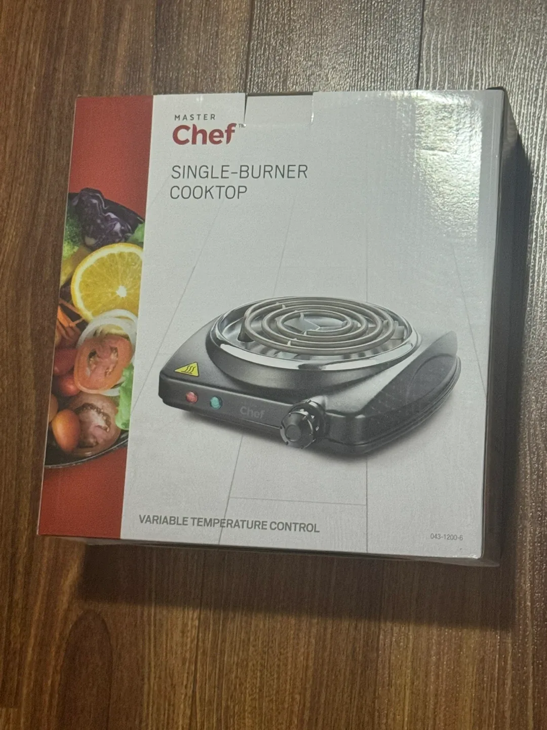 brand new Electric Stove MASTER Chef Single Burner Hot Plate image indicator(2)