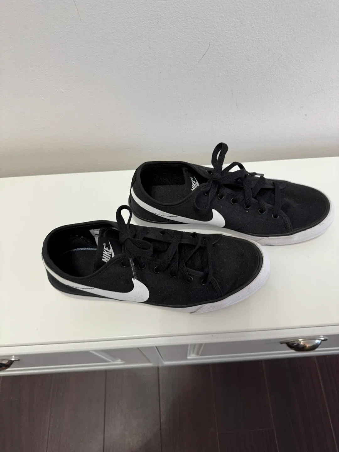 Nike Court Legacy Canvas Shoes - Black image indicator(5)