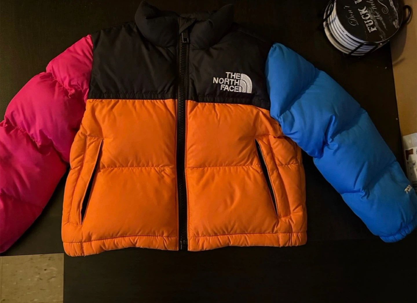 The North Face Puffer Jacket Color Block