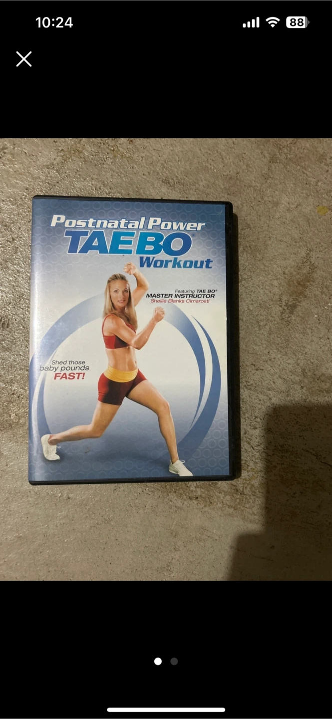 Postnatal Power Tae Bo Workout DVD