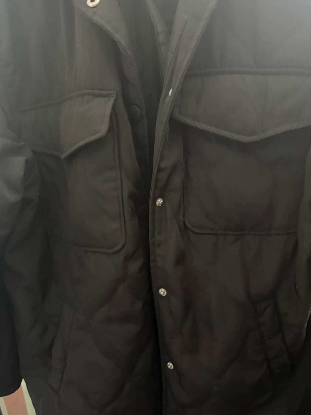 H&M Divided Black Quilted Jacket - Size S - photo 2