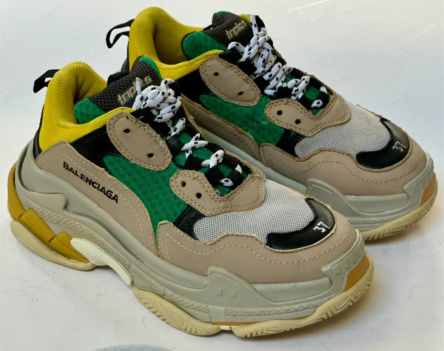 Balenciaga Triple S Sneakers, Size 37 thumbnail
