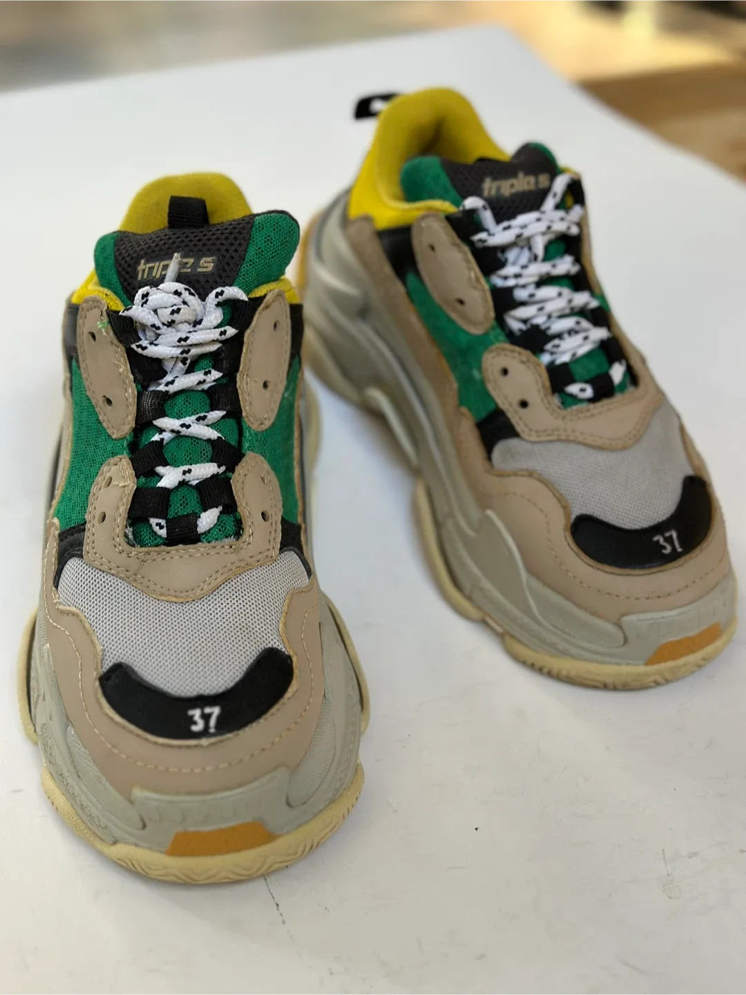 Balenciaga Triple S Sneakers, Size 37 image indicator(10)