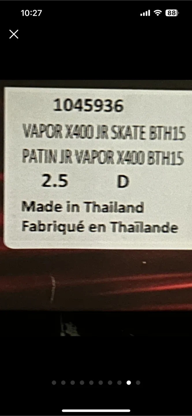 Bauer X400 Ice Hockey Skates image indicator(9)