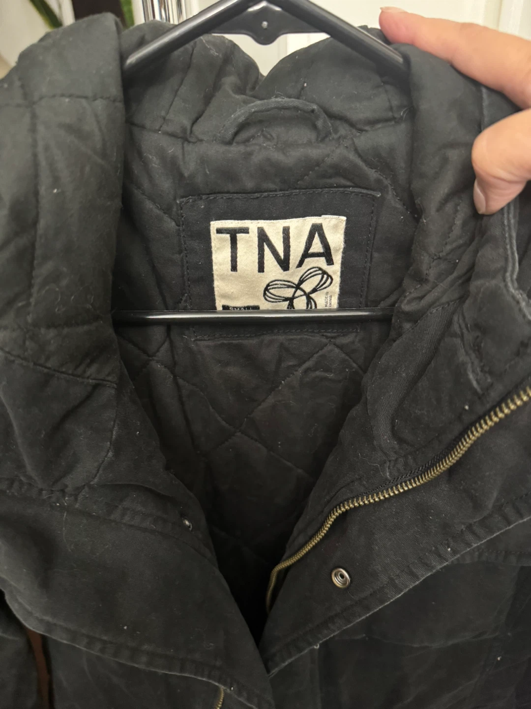TNA Black Jacket Size Small - photo 2