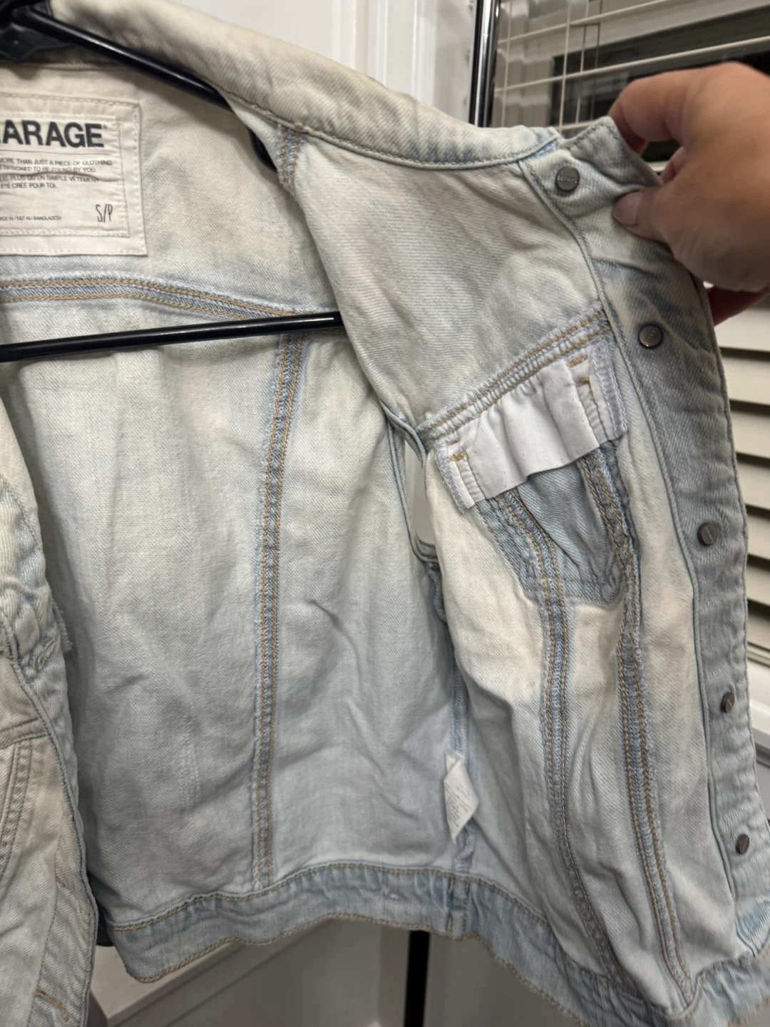 Garage Denim Vest - Size S/P - photo 4