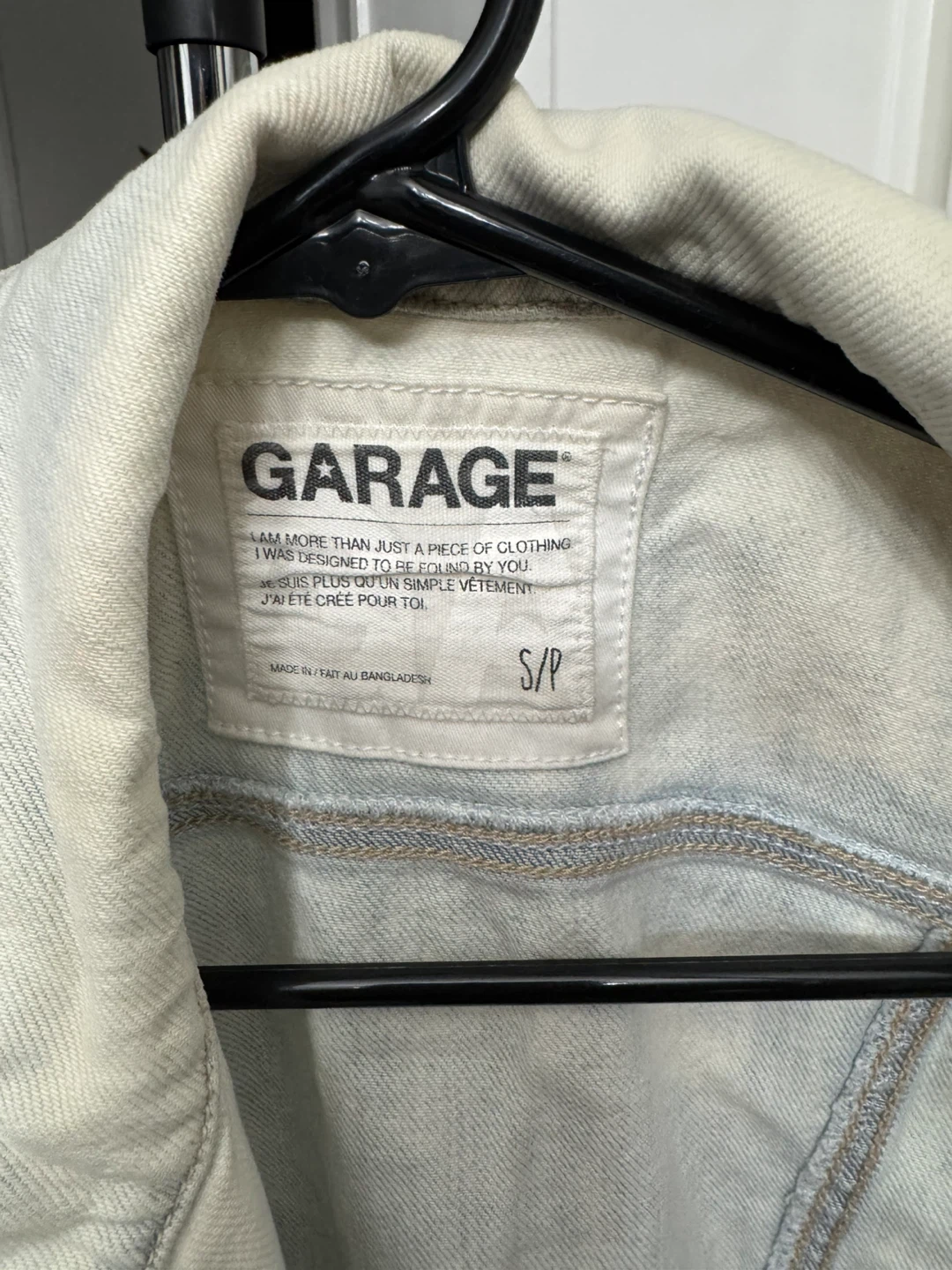 Garage Denim Vest - Size S/P - photo 2