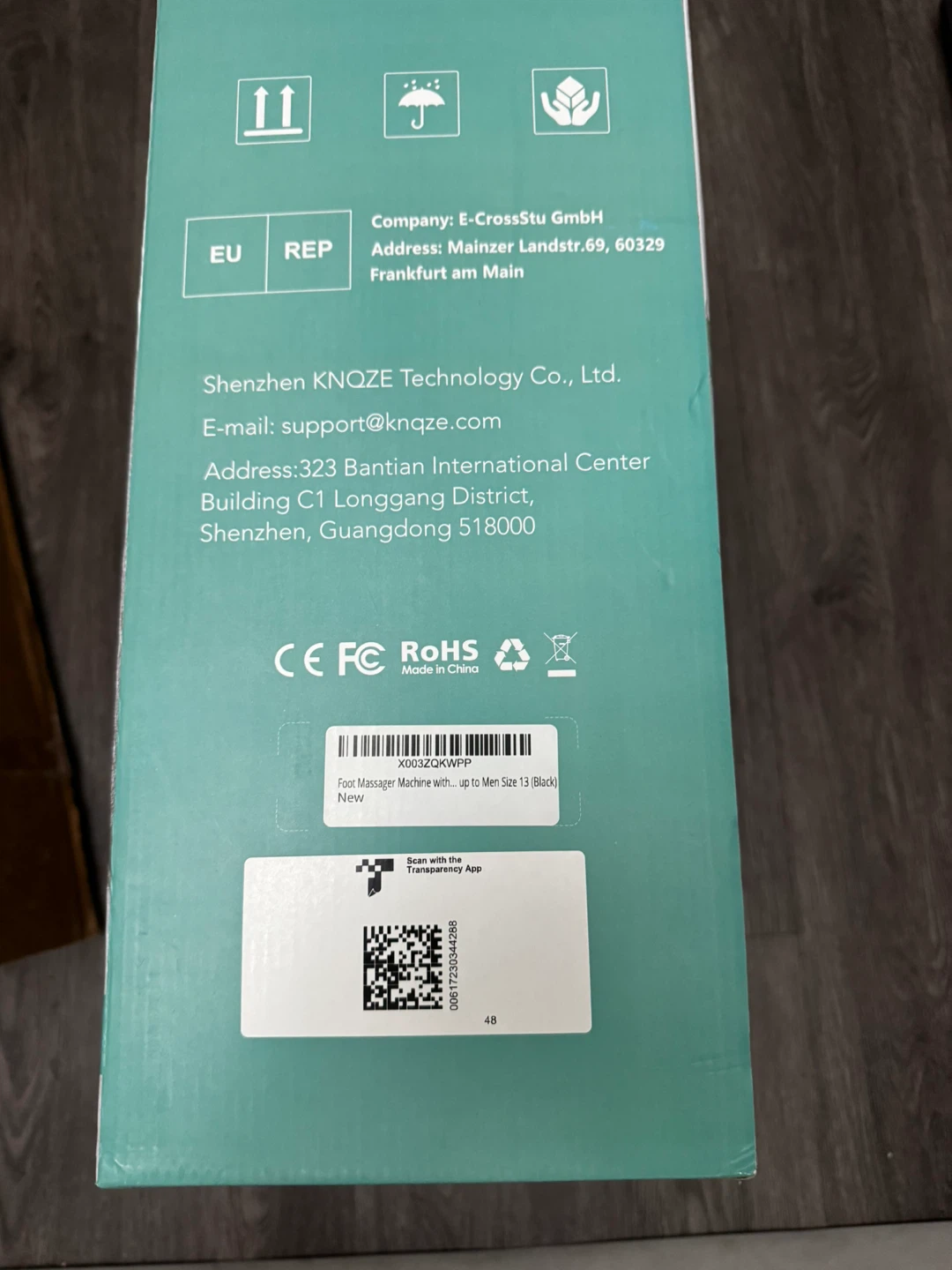 Knoze Foot Massager Machine KF7 - Like New! - photo 4