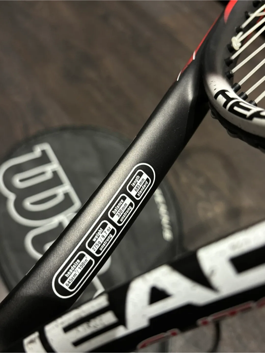 Head Tennis Racquet with cover  for women image indicator(2)