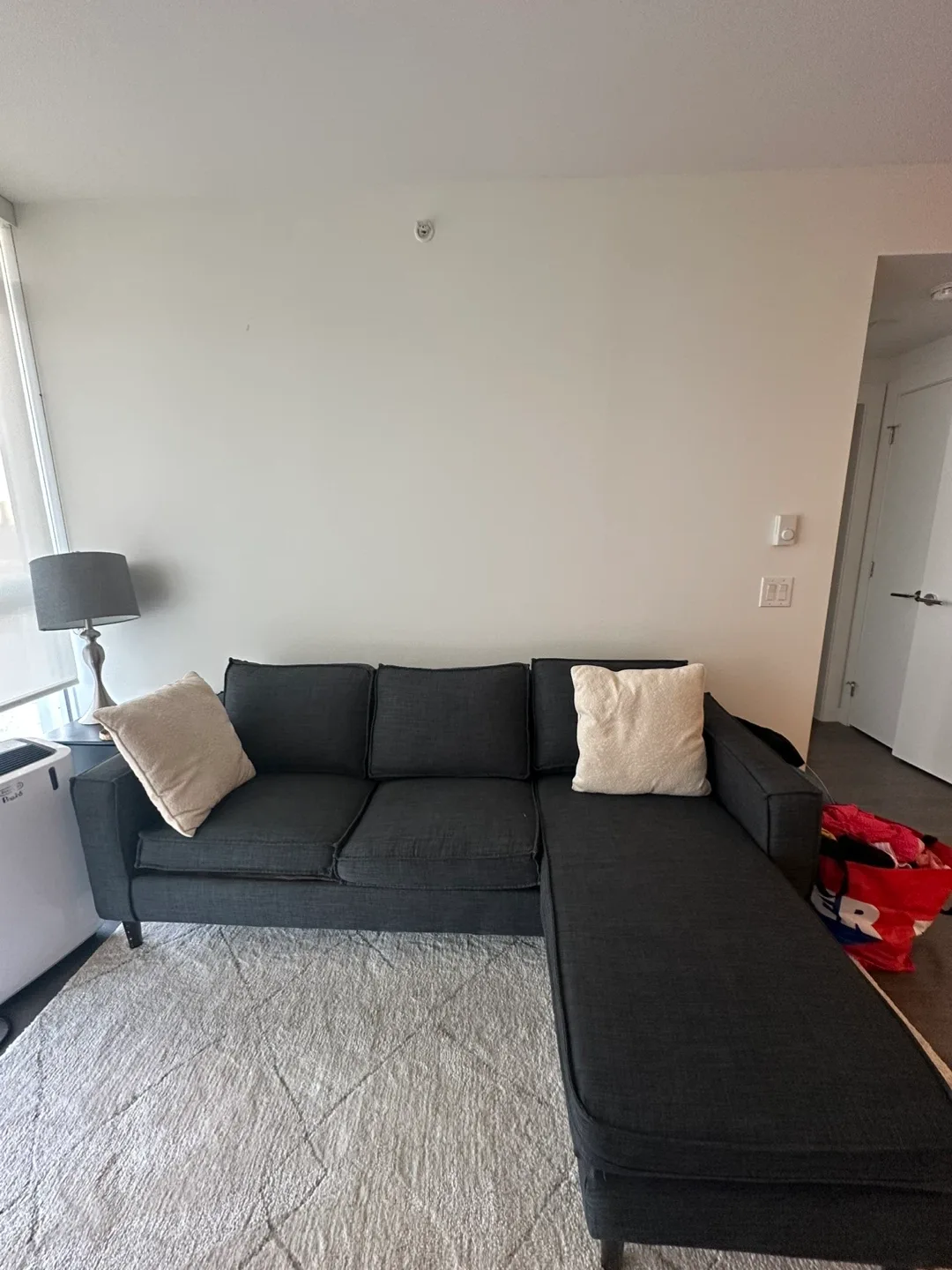 Dark Grey Sectional Sofa image indicator(5)