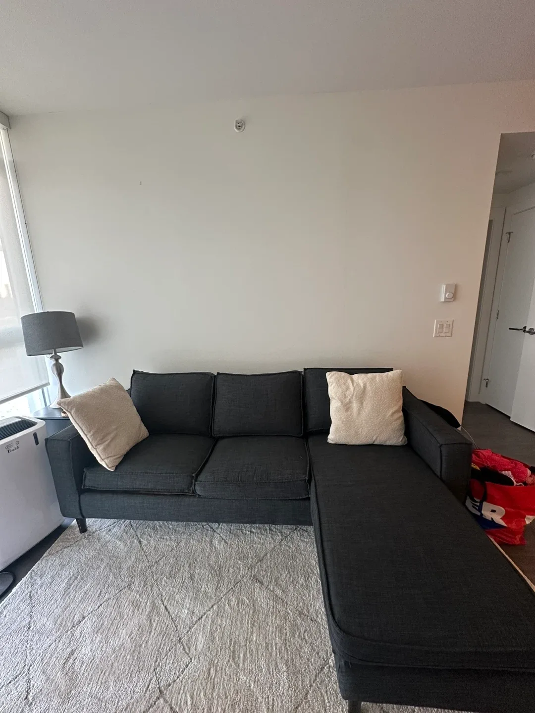 Dark Grey Sectional Sofa image indicator(3)