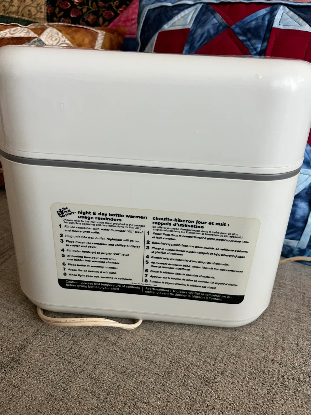 The First Years Night & Day Bottle Warmer image indicator(5)