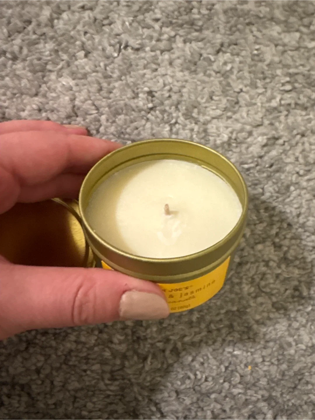 Trader Joe's Stonefruit & Jasmine Scented Candle image indicator(2)