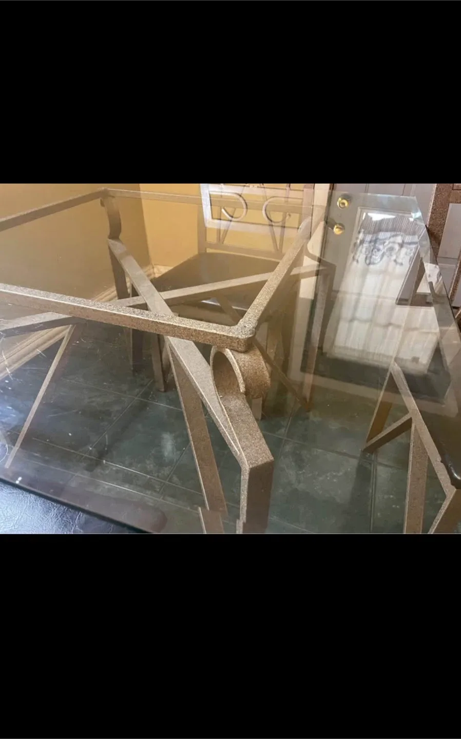 Glass Dining Table with Chairs image indicator(3)