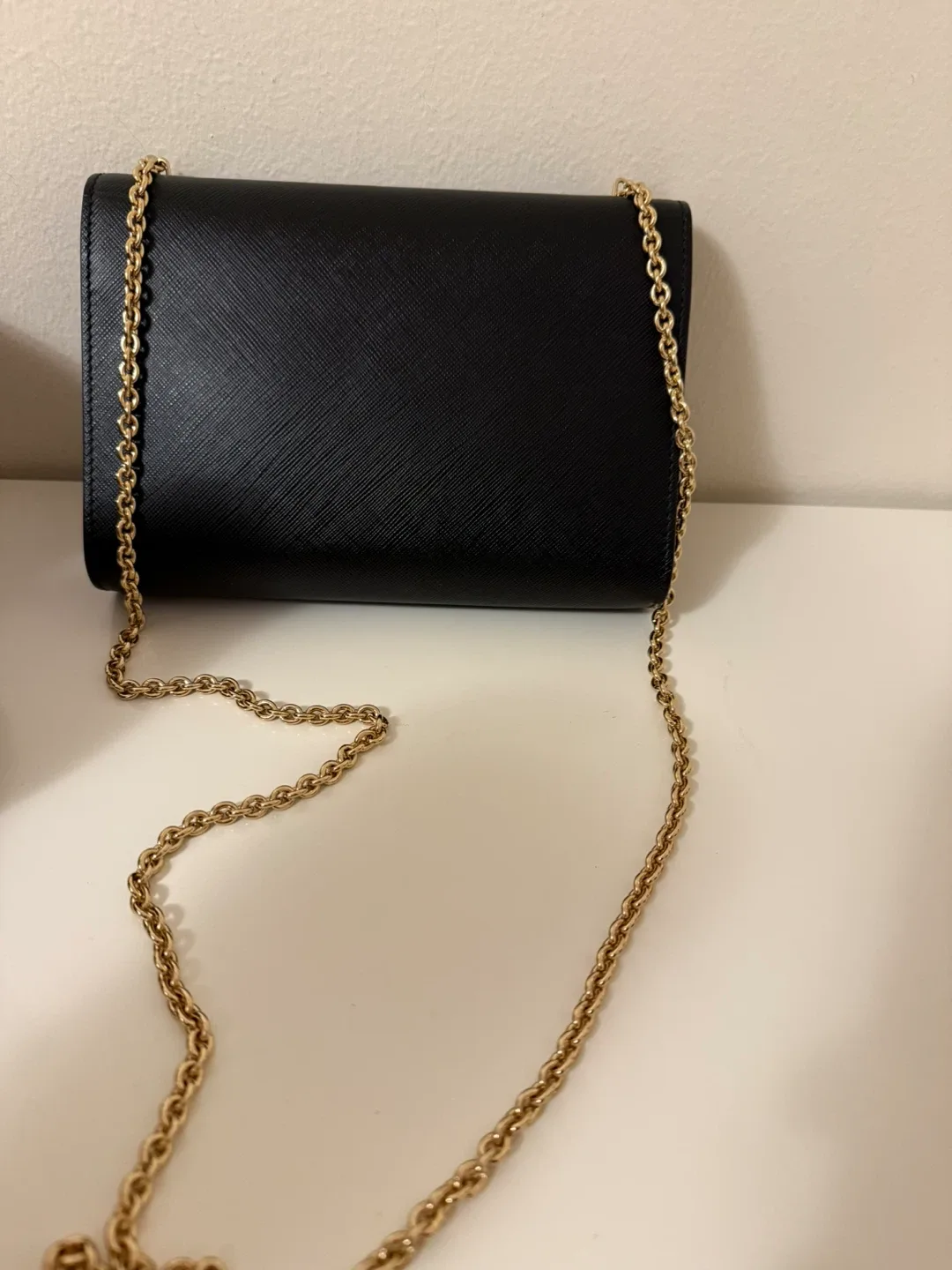 Salvatore Ferragamo Black Leather Crossbody Bag image indicator(7)