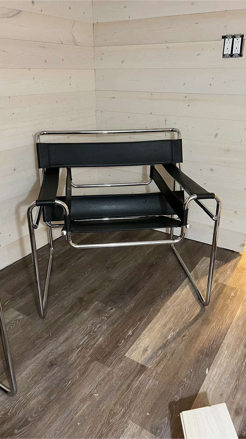 Pair of Replica Wassily Chairs - photo 2