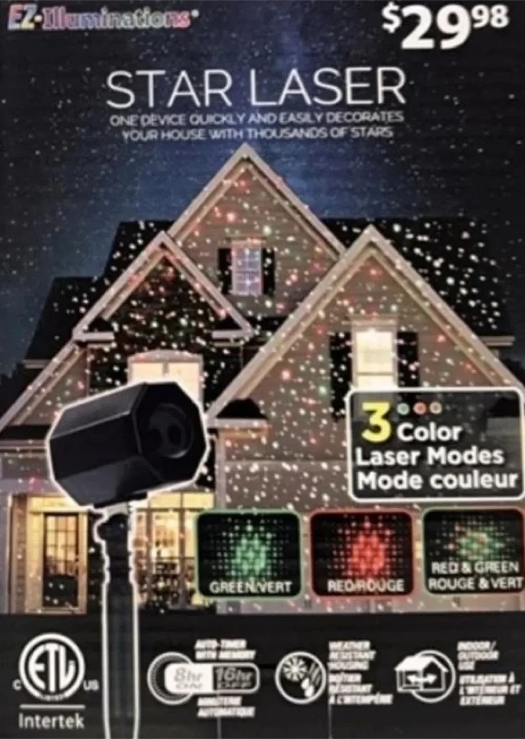 EZ-Illuminations Star Laser Light thumbnail