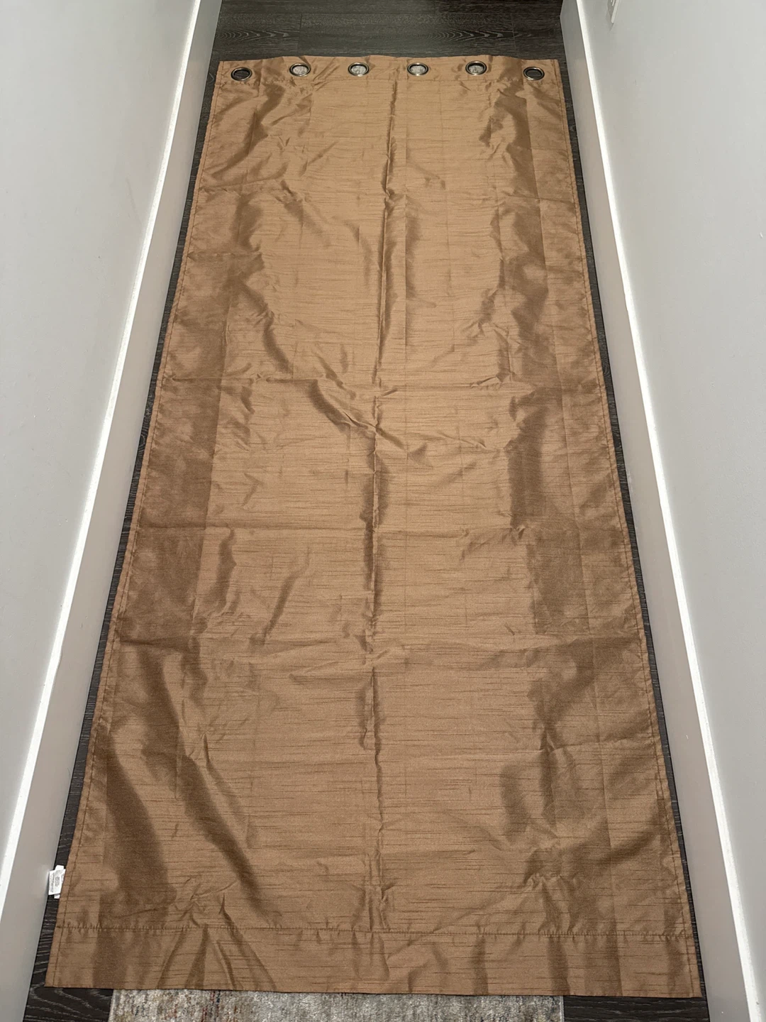 6 Brown Curtains