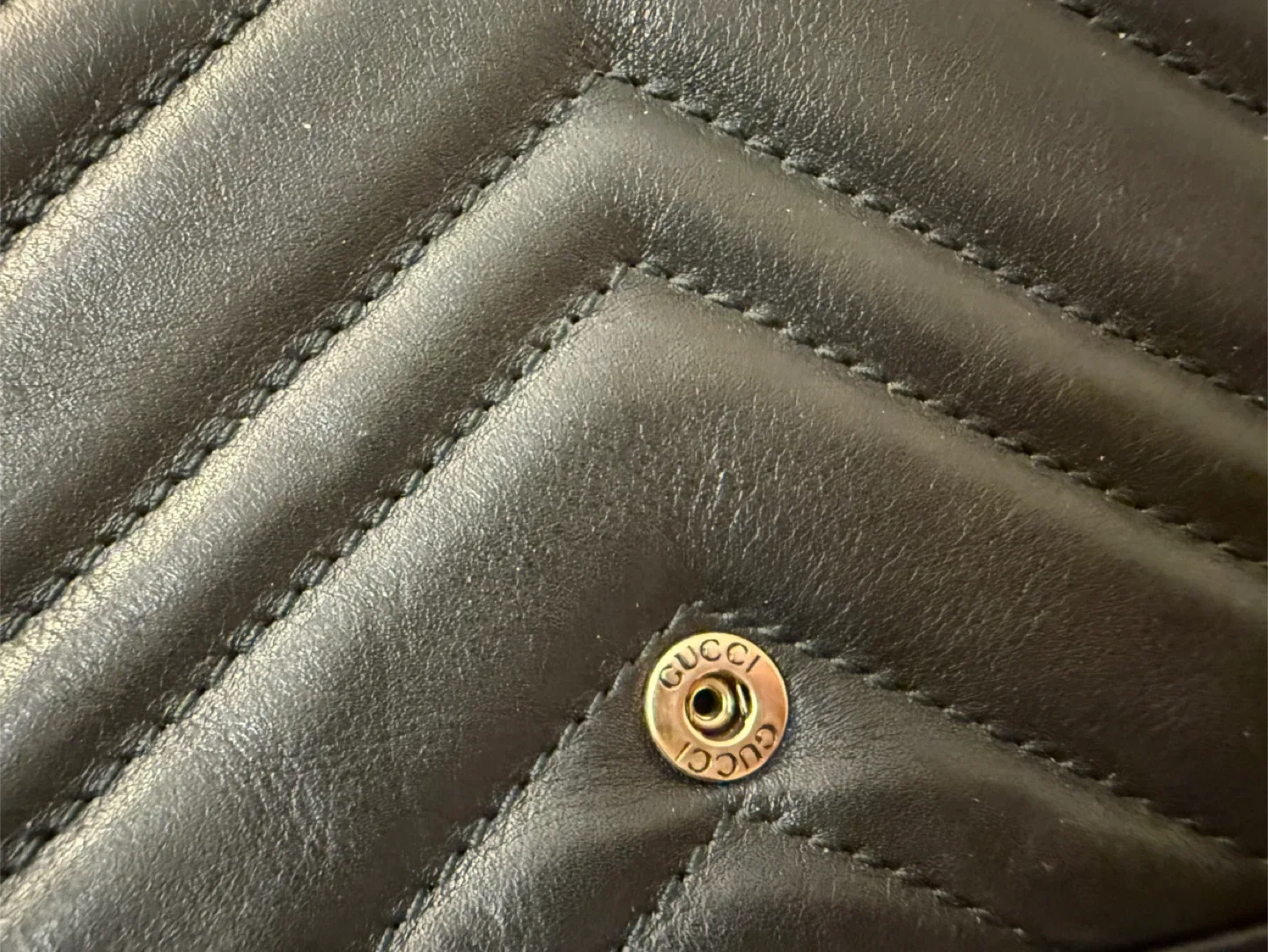 Gucci GG Marmont Mini Shoulder Bag - Black image indicator(6)