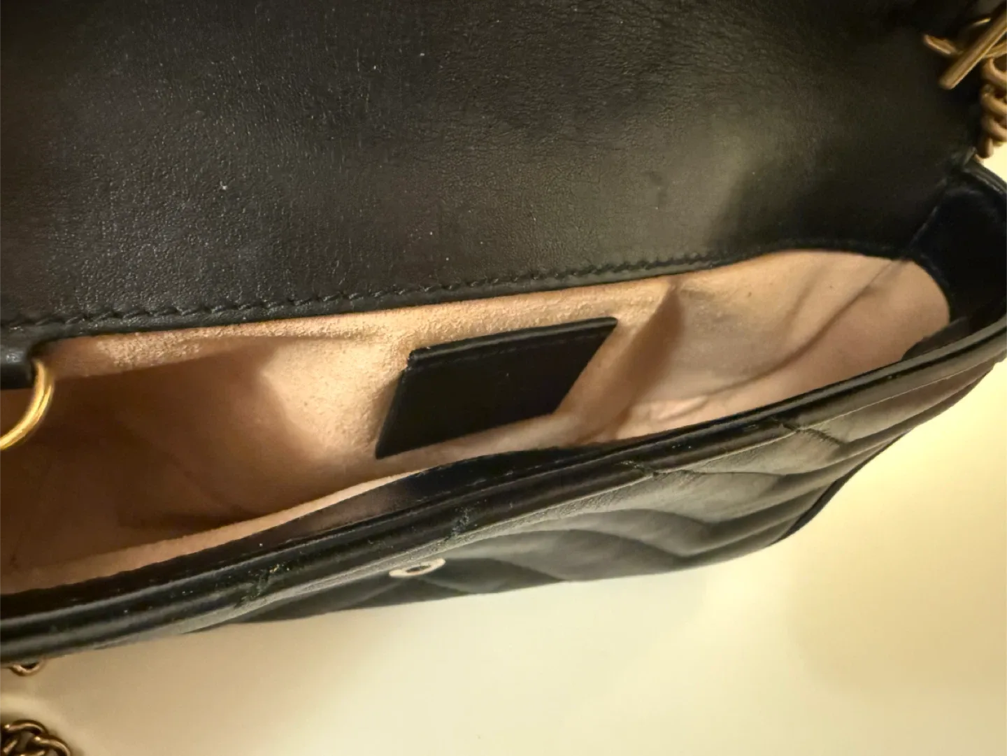 Gucci GG Marmont Mini Shoulder Bag - Black image indicator(7)