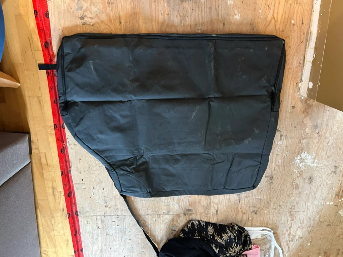 This could fit a jeep T roof takeoff or Black Storage Bag image indicator(2)