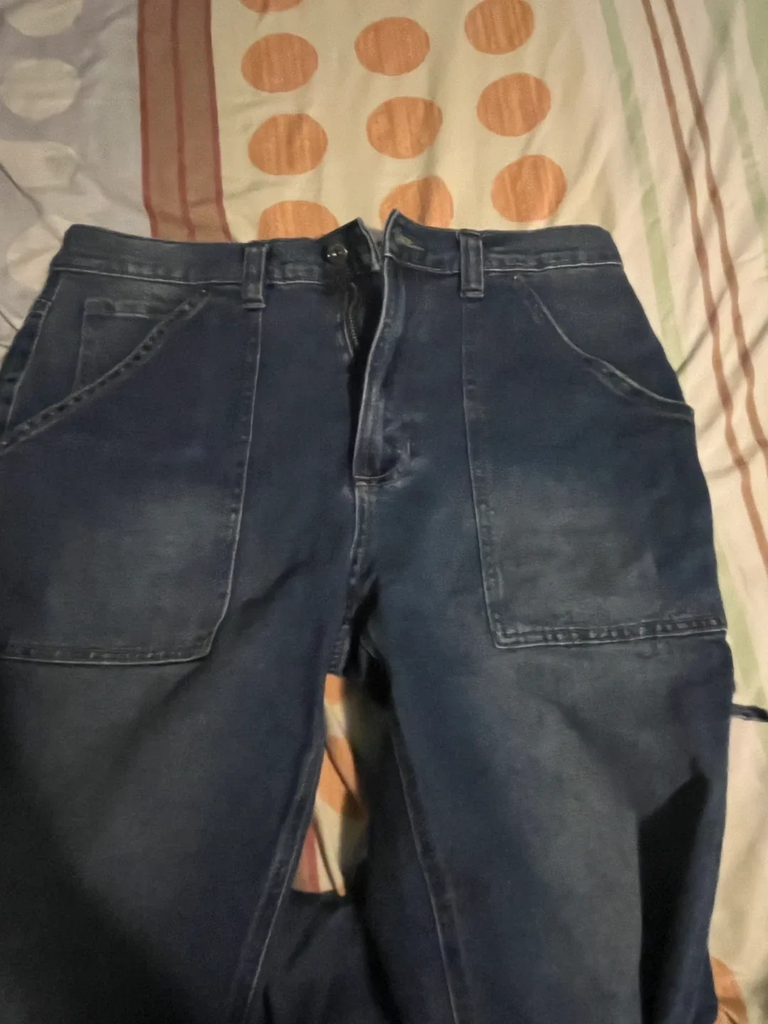 Blue Denim Carpenter Jeans image indicator(2)