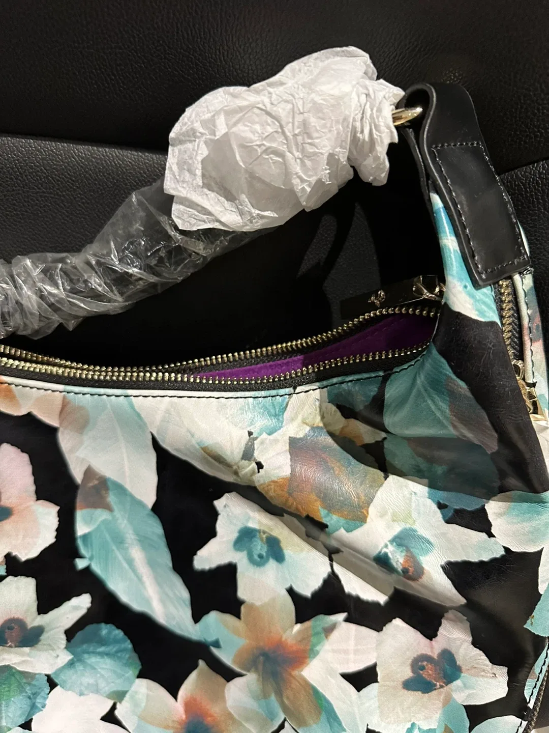 Jack French London Floral Hobo Bag - New! image indicator(2)