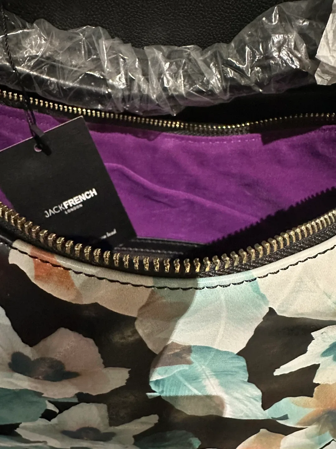 Jack French London Floral Hobo Bag - New! image indicator(5)