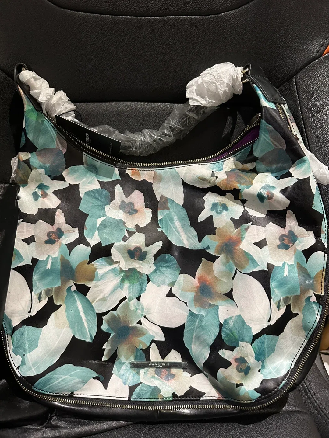 Jack French London Floral Hobo Bag - New! thumbnail
