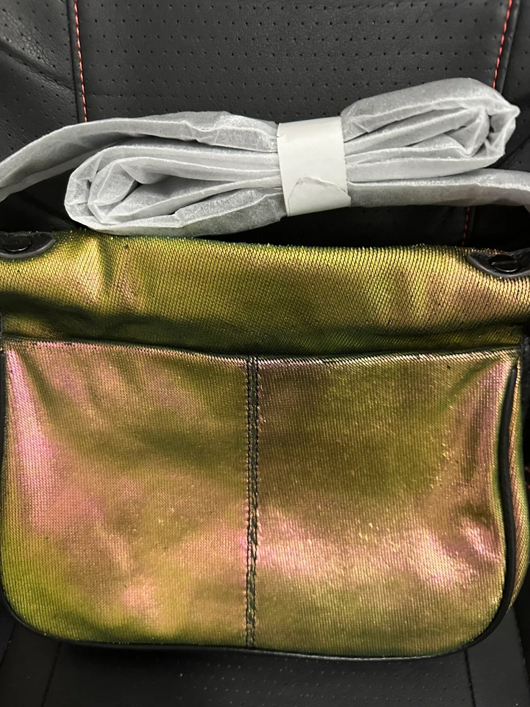 New Aimee Kestenberg Genuine Leather Crossbody Bag image indicator(3)