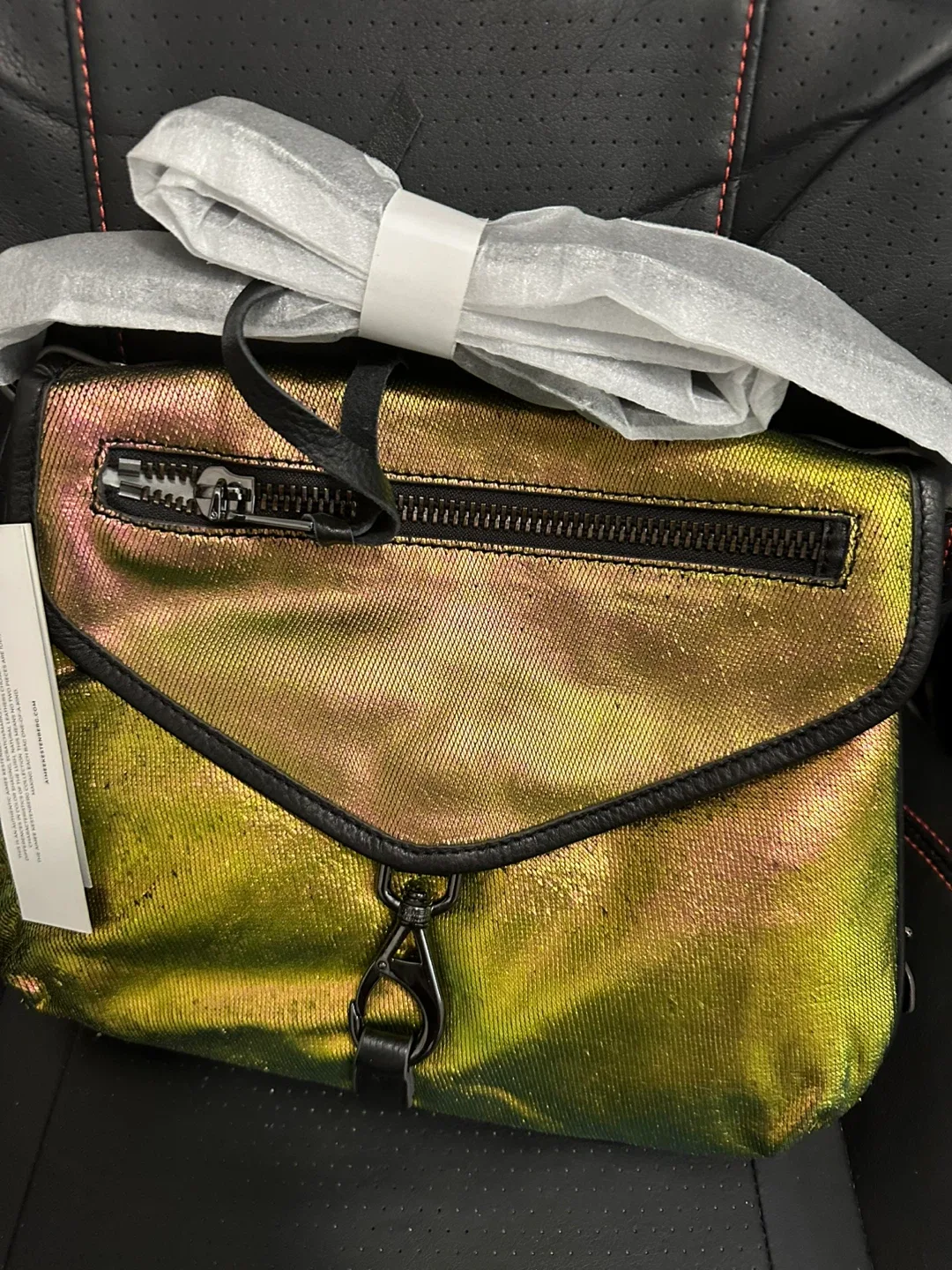 New Aimee Kestenberg Genuine Leather Crossbody Bag image indicator(4)